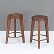 STOOL WITH CIRCULAR BASE - The Design Sale