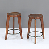 STOOL WITH CIRCULAR BASE -    - The Design Sale