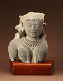 BUST OF A DEVI -    - Classical Indian Art