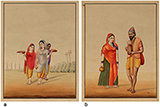SET OF PATNA PAINTINGS -    - Classical Indian Art
