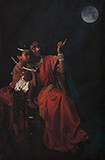 You too can touch the moon - Yashoda with Krishna (Hijra Fantasy Series) - Tejal  Shah - Contemporary Indian Art: A Selection from the Amaya Collection