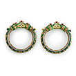 PAIR OF ENAMELLED `MAKARA KADAS` OR BANGLES - Fine Jewels: From Tradition to Innovation