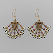 PAIR OF RUBY AND DIAMOND `JADAU` EARRINGS - Fine Jewels: From Tradition to Innovation