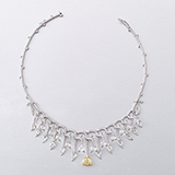 YELLOW DIAMOND NECKLACE -    - Fine Jewels: From Tradition to Innovation