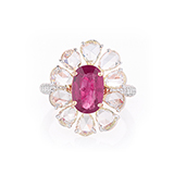 RUBY AND DIAMOND RING -    - Fine Jewels: From Tradition to Innovation
