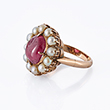 RUBY AND PEARL RING - Fine Jewels: From Tradition to Innovation