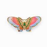 ENAMELLED BUTTERFLY BROOCH -    - Fine Jewels: From Tradition to Innovation
