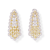 PAIR OF COLOURED DIAMOND EARRINGS -    - Fine Jewels: From Tradition to Innovation