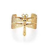 DRAGONFLY GOLD CUFF -    - Fine Jewels: From Tradition to Innovation