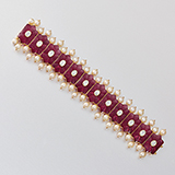 RUBY, DIAMOND AND PEARL BRACELET -    - Fine Jewels: From Tradition to Innovation