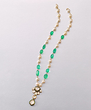 DIAMOND, EMERALD AND PEARL NECKLACE -    - Fine Jewels: From Tradition to Innovation