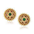 PAIR OF GEMSET `KARNPHOOL` EARRINGS - Fine Jewels: From Tradition to Innovation