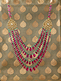 RUBELLITE, EMERALD AND DIAMOND NECKLACE -    - Fine Jewels: From Tradition to Innovation
