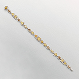 COLOURED DIAMOND BRACELET -    - Fine Jewels: From Tradition to Innovation