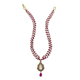 RUBY AND DIAMOND NECKLACE -    - Fine Jewels: Ode to Nature