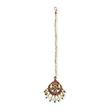 GEMSET MAANG TIKA OR FOREHEAD ORNAMENT -    - Fine Jewels: Ode to Nature