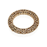 GOLD BANGLE -    - Fine Jewels: Ode to Nature