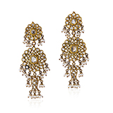 PAIR OF GEMSET EARRINGS -    - Fine Jewels: Ode to Nature