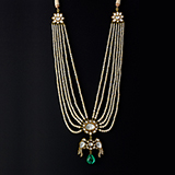 PEARL, DIAMOND AND EMERALD NECKLACE -    - Fine Jewels: Ode to Nature