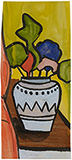 Untitled (Flowers in Vase) - F N Souza - Spring Online Auction