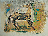 Krishen  Khanna-Man with Horse