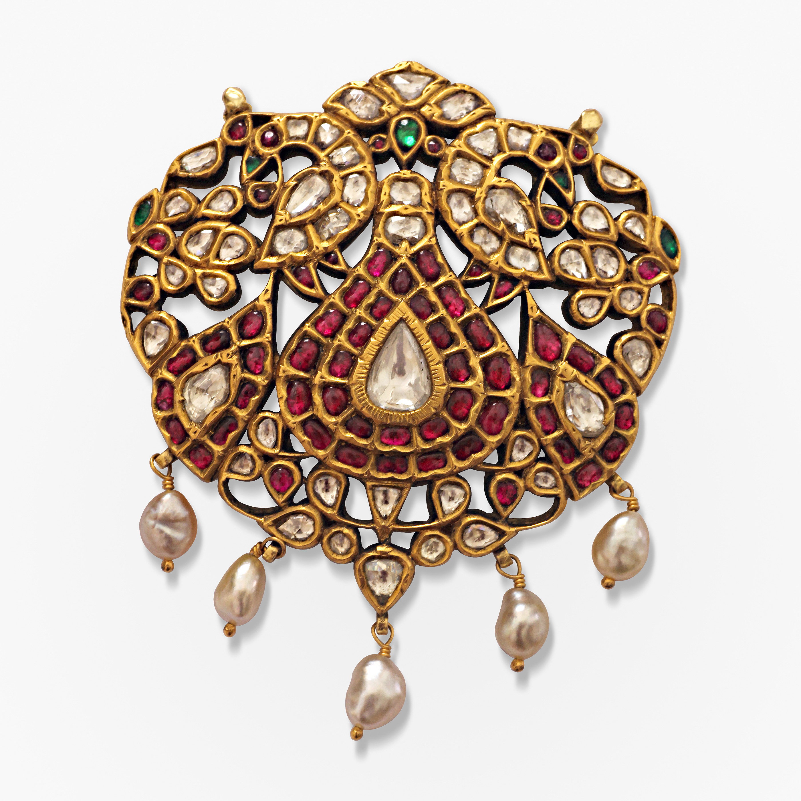 Exhibitions - Saffronart :: : A PERIOD GEMSET PENDANT