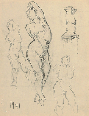 Untitled (Male nude studies)
