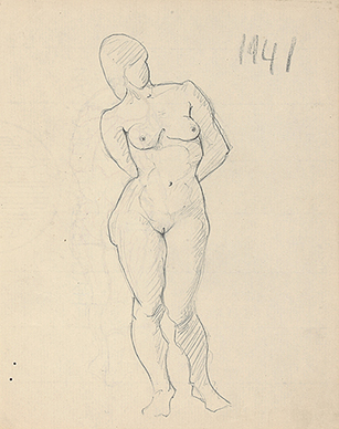 Untitled (Nude figure)
