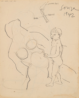 Untitled (Composition with Boy)