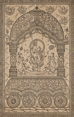 Radha Krishna in Kandrapa Ratha