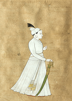A Raja holding a Sword