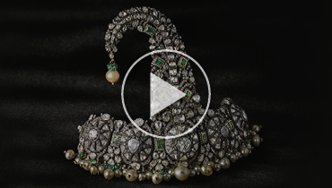 A Majestic Diamond And Pearl `Sarpech` or Turban Ornament by Munnu Kasliwal | Fine Jewels, Silver and Watches (27-28 October 2021)