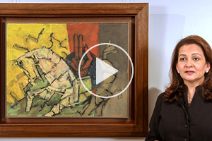 M F Husain, 'Untitled', Circa 1960s | Winter Online Auction, 17 - 18 December 2024