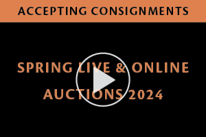 Spring Live and Online Auctions | 13-14 March | Accepting Consignments