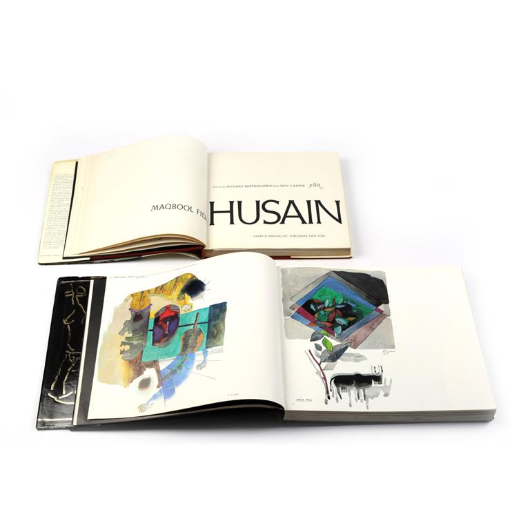 mf husain book