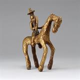 EQUESTRIAN FIGURINE -    - Living Traditions: Folk and Tribal