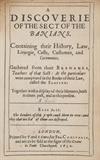 A Discoverie of the Sect of the Banians - Henry  Lord - Antiquarian Books Auction