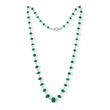 EMERALD AND DIAMOND NECKLACE - Fine Jewels, Silver and Watches