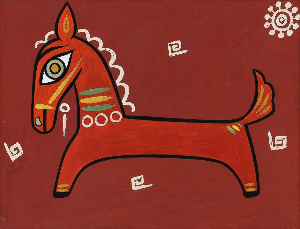 Pencil art by Jamini Roy#artknowledge | Bright abstract art, Art drawings  for kids, Indian art paintings