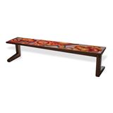 EMBROIDERED C-BENCH BY ROOSHAD SHROFF -    - REDiscovery: Auction of Art and Collectibles