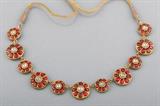 RUBY AND DIAMOND `POLKI` NECKLACE -    - REDiscovery: Auction of Art and Collectibles