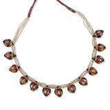 ENAMELLED GOLD AND PEARL NECKLACE -    - REDiscovery: Auction of Art and Collectibles