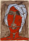 Untitled (Man in Turban) - M F Husain - ALive: Evening Sale of Modern and Contemporary Art