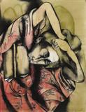 The Knotted Pause - Anju  Dodiya - Winter Online Auction: Modern and Contemporary South Asian Art and Collectibles