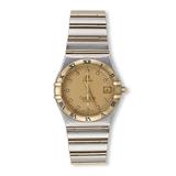OMEGA: `CONSTELLATION` TWO-TONE STEEL WRIST WATCH -    - Online Auction of Fine Jewels