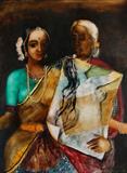 Untitled - Anjolie Ela Menon - Winter Online Auction: Modern and Contemporary South Asian Art and Collectibles
