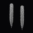 PAIR OF DIAMOND SHOULDER DUSTER EARRINGS - Online Auction of Fine Jewels