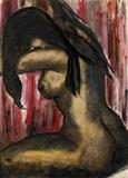 Untitled (Nude) - K H Ara - Spring Live Auction | Modern Indian Art