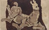 Untitled - M F Husain - The Curated Auction Series