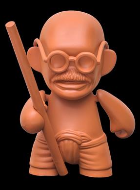 Munny Gandhi (Maquette)